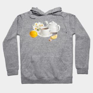 Lemon Tea and Daisies Hoodie